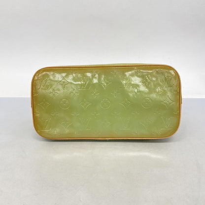 Louis Vuitton Tote Bag Vernis Houston M91005 Baby Blue Women's