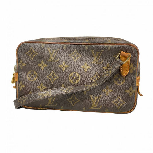 Louis Vuitton Shoulder Bag Monogram Marly Bandouliere M51828 Brown Women's