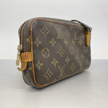 Louis Vuitton Shoulder Bag Monogram Marly Bandouliere M51828 Brown Women's
