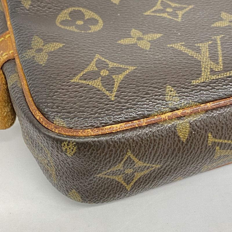 Louis Vuitton Shoulder Bag Monogram Marly Bandouliere M51828 Brown Women's