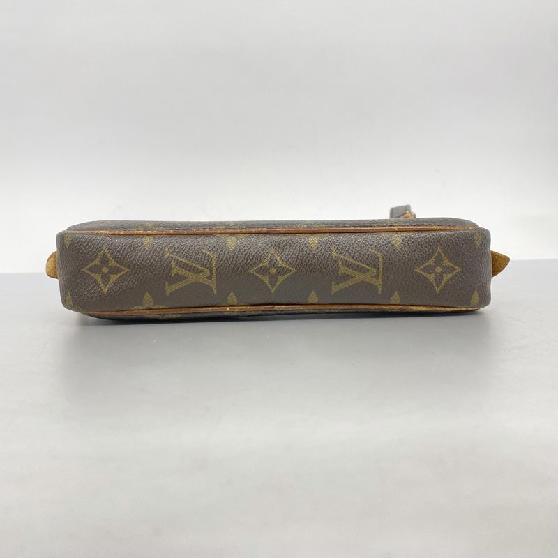 Louis Vuitton Shoulder Bag Monogram Marly Bandouliere M51828 Brown Women's