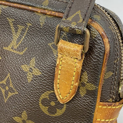 Louis Vuitton Shoulder Bag Monogram Marly Bandouliere M51828 Brown Women's