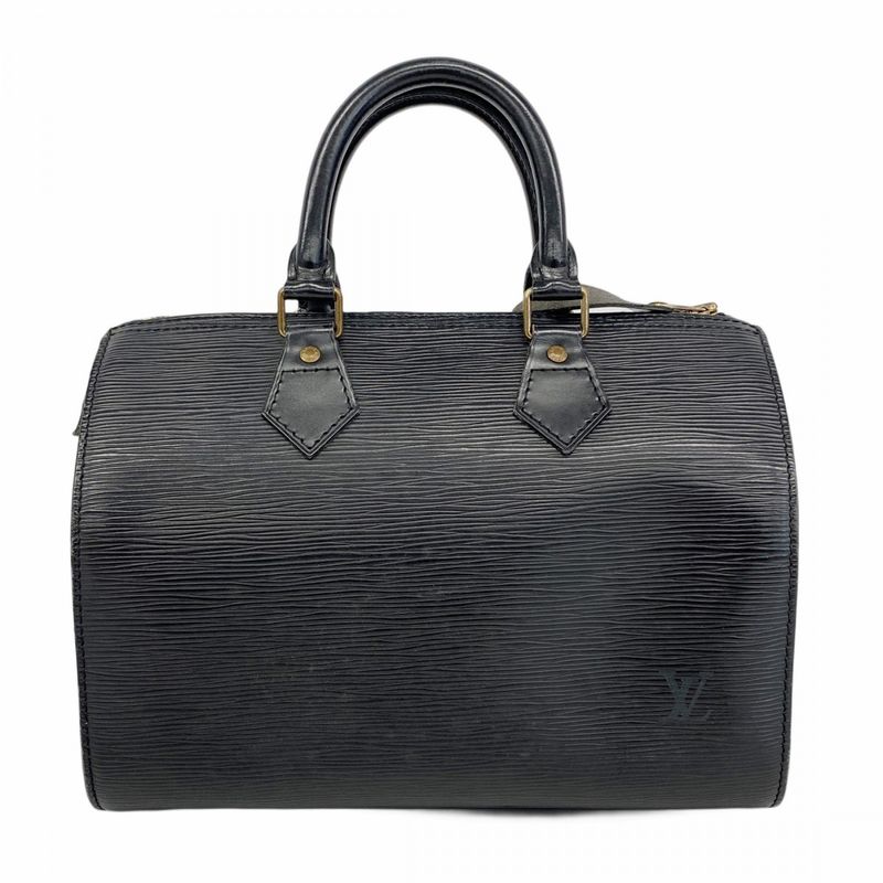 Louis Vuitton Epi Speedy 25 M59032 Noir Black Women