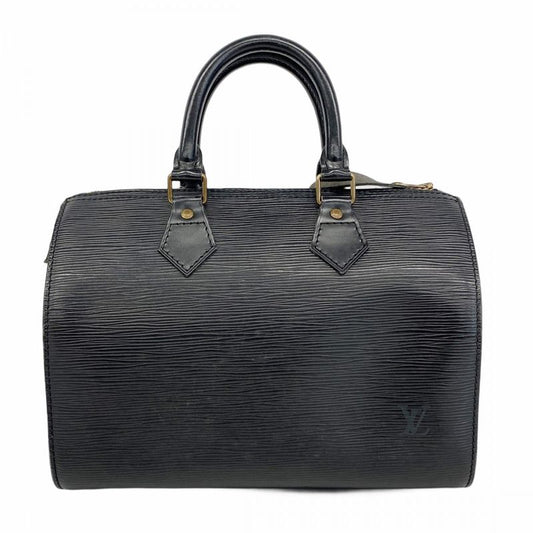 Louis Vuitton Epi Speedy 25 M59032 Noir Black Women