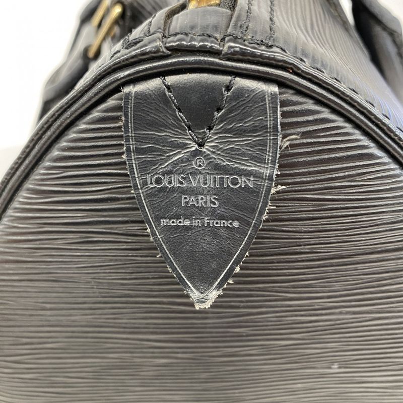 Louis Vuitton Epi Speedy 25 M59032 Noir Black Women
