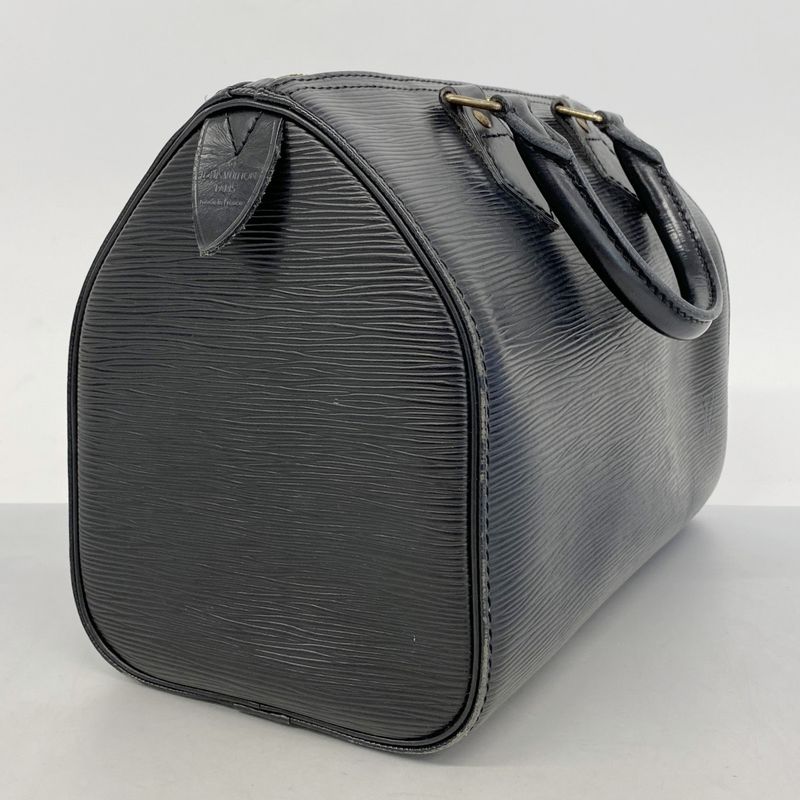 Louis Vuitton Epi Speedy 25 M59032 Noir Black Women