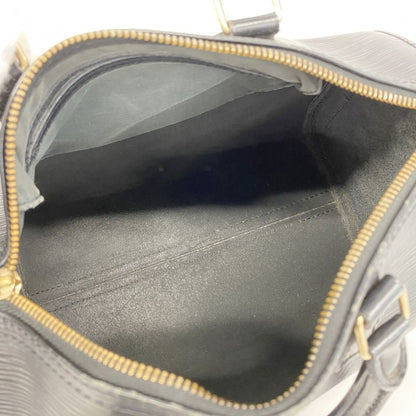 Louis Vuitton Epi Speedy 25 M59032 Noir Black Women