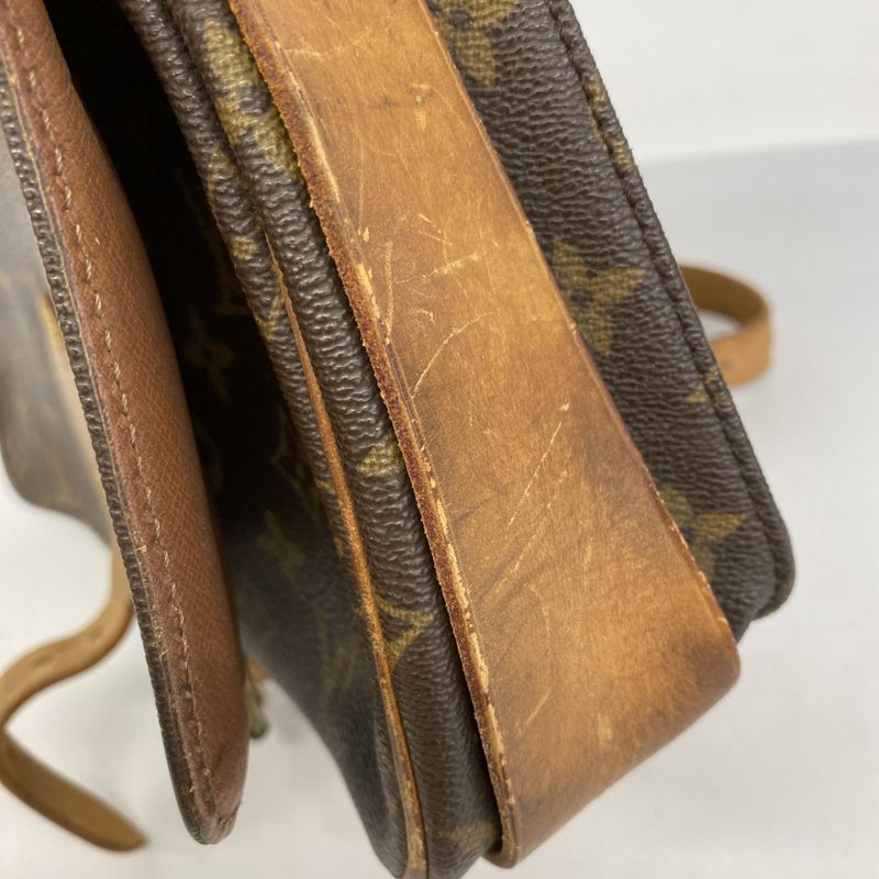 Louis Vuitton Shoulder Bag Monogram Cartesiere GM M51252 Brown Ladies