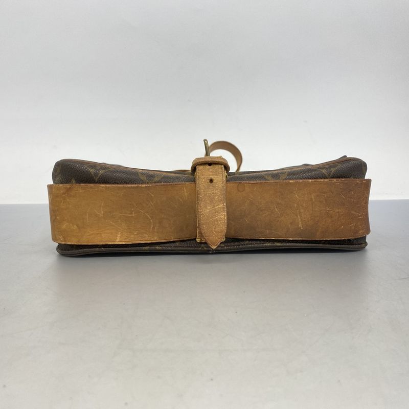 Louis Vuitton Shoulder Bag Monogram Cartesiere GM M51252 Brown Ladies