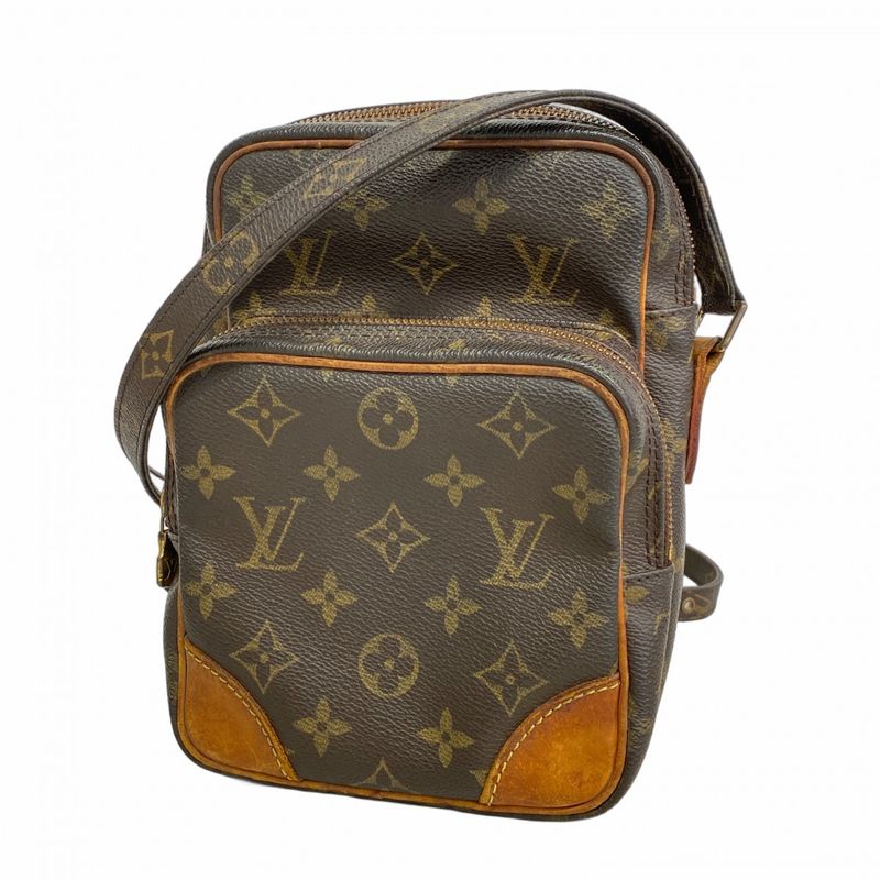 Louis Vuitton Shoulder Bag Monogram Amazon M45236 Brown Women's