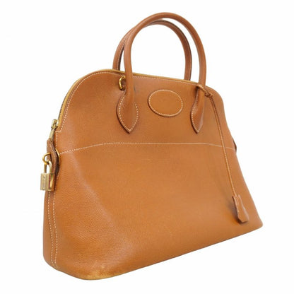 Hermes Handbag Bolide 35 Courchevel Gold Hardware 00X Engraved 2way Bag Ladies