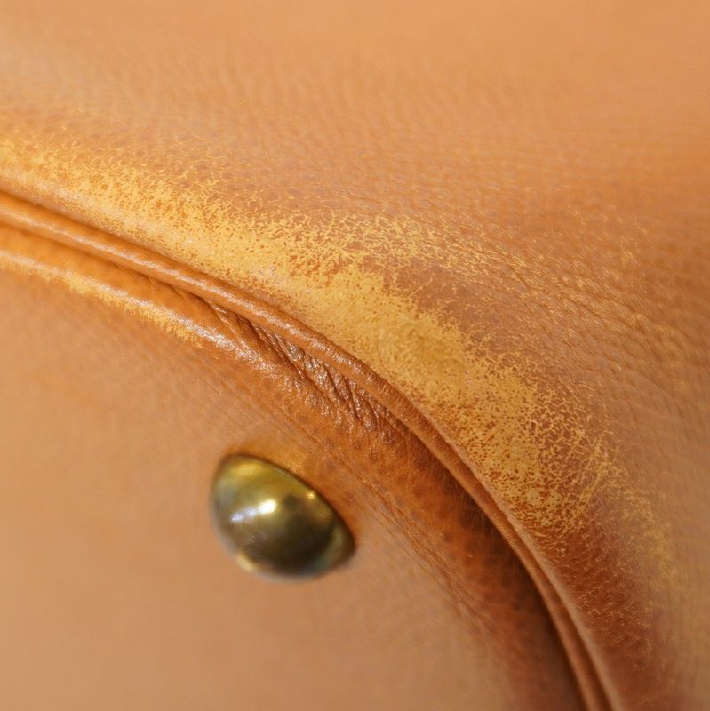 Hermes Handbag Bolide 35 Courchevel Gold Hardware 00X Engraved 2way Bag Ladies