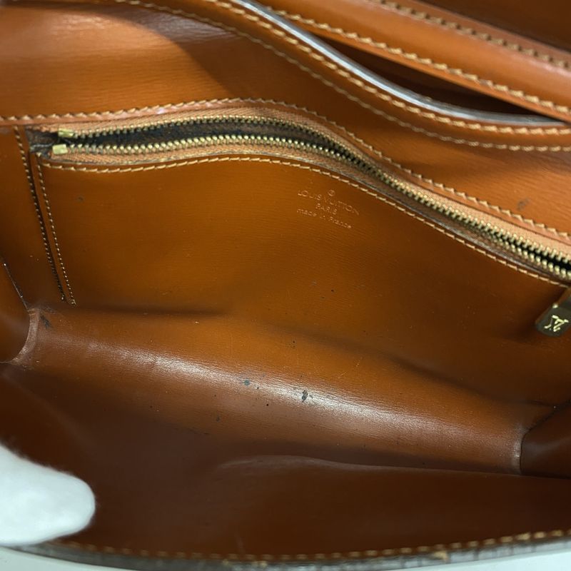 Louis Vuitton Epi Arche Shoulder Bag M52573 Kenyan Brown Ladies