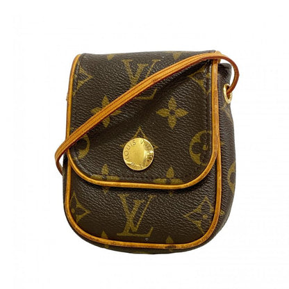 Louis Vuitton Shoulder Bag Monogram Pochette Cancun M60018 Brown Women's