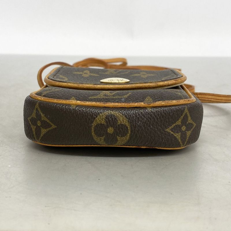 Louis Vuitton Shoulder Bag Monogram Pochette Cancun M60018 Brown Women's