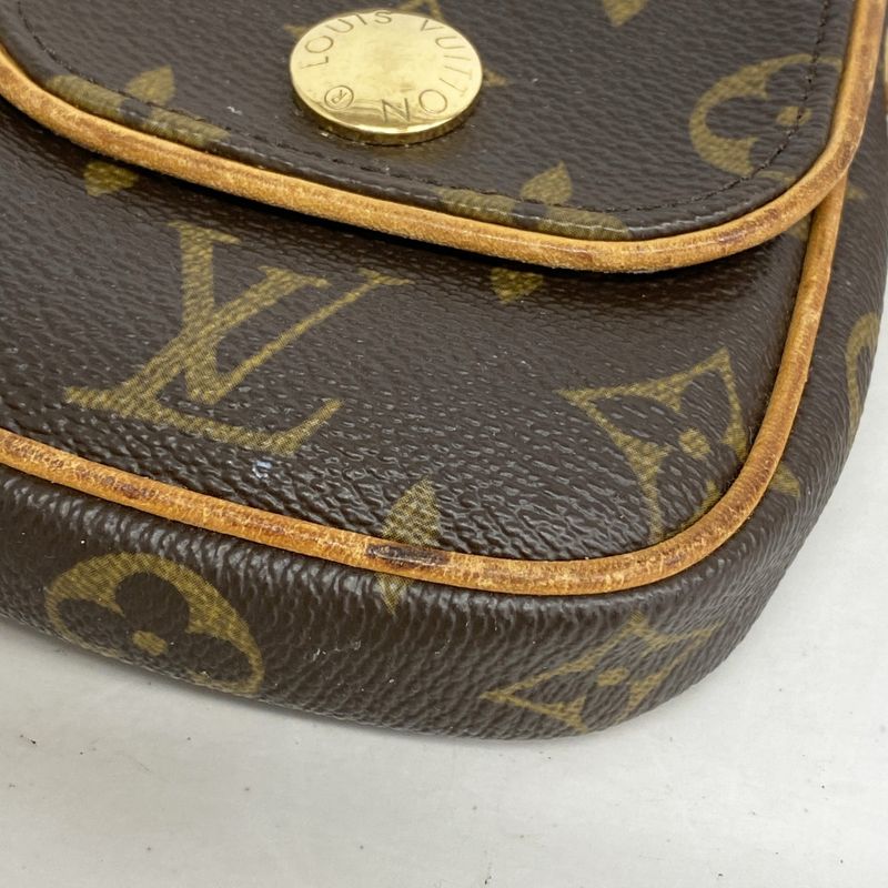Louis Vuitton Shoulder Bag Monogram Pochette Cancun M60018 Brown Women's