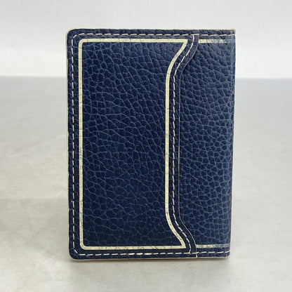 Louis Vuitton Organizer Card Case Organizer De Poche Navy Men's Women's Unisex