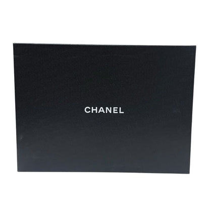 Chanel Boots Short Boots Shoes Patent White Black Here Mark Side Gore