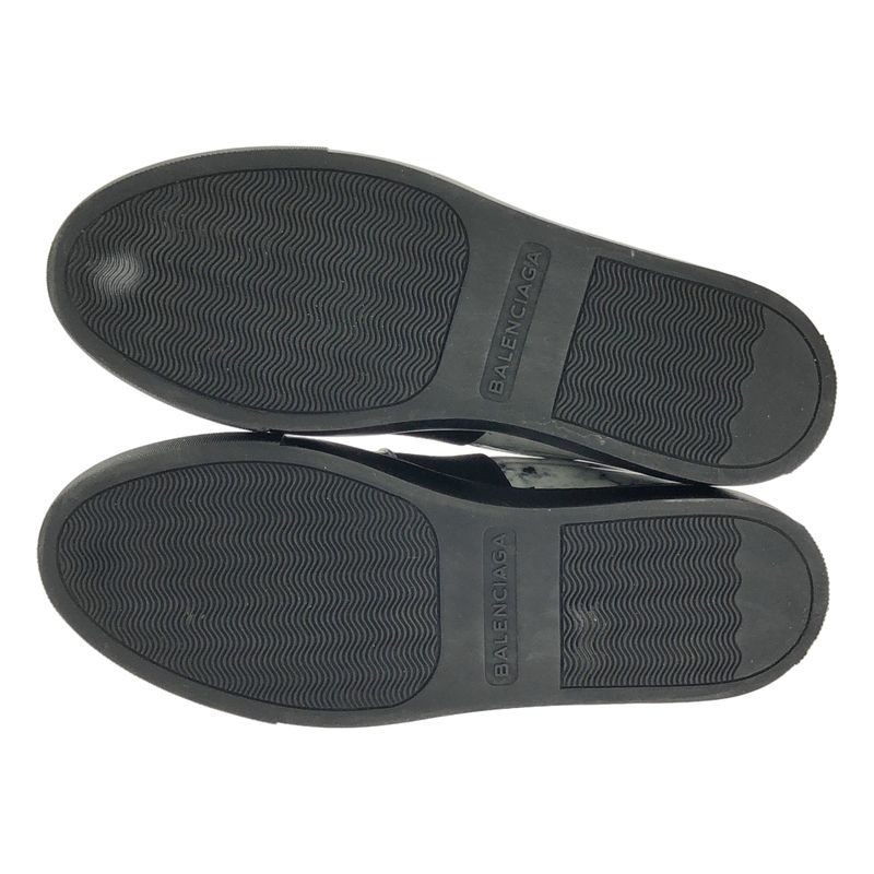 Balenciaga | Total Pattern Slip-on Low Cut Sneakers | 39 | White Black | Men's