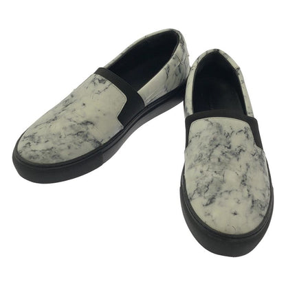 Balenciaga | Total Pattern Slip-on Low Cut Sneakers | 39 | White Black | Men's