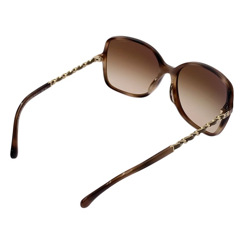 Chanel | Gradient Sunglasses Eyewear 5210-q-a | 57□17 | Brown | Ladies