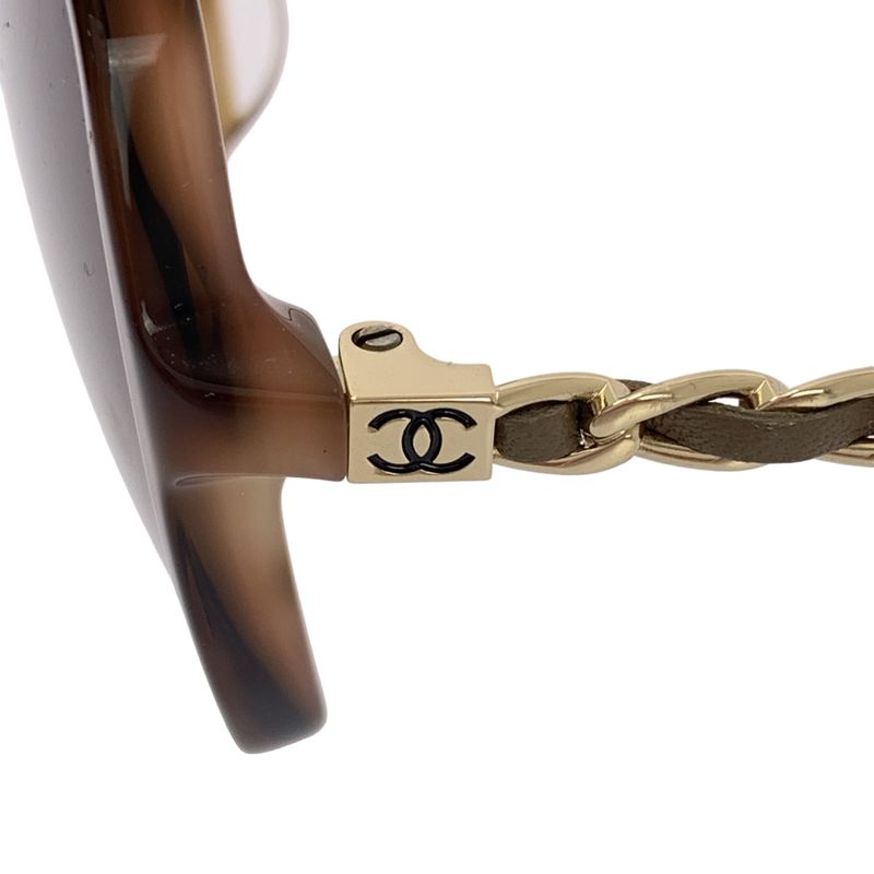 Chanel | Gradient Sunglasses Eyewear 5210-q-a | 57□17 | Brown | Ladies