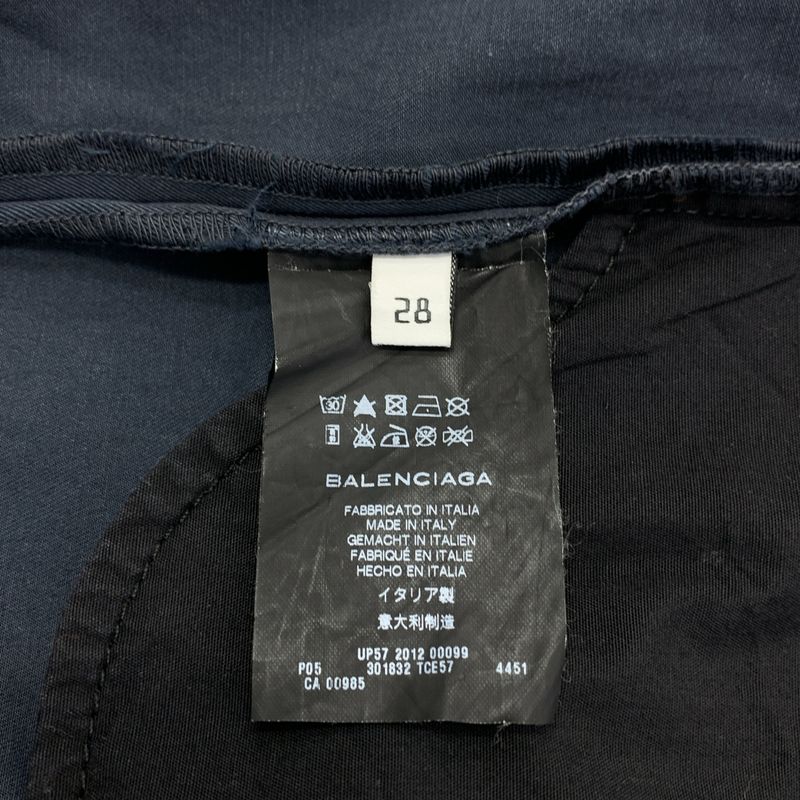 Balenciaga - Cotton Skinny Pants - 28 - Black - Men's