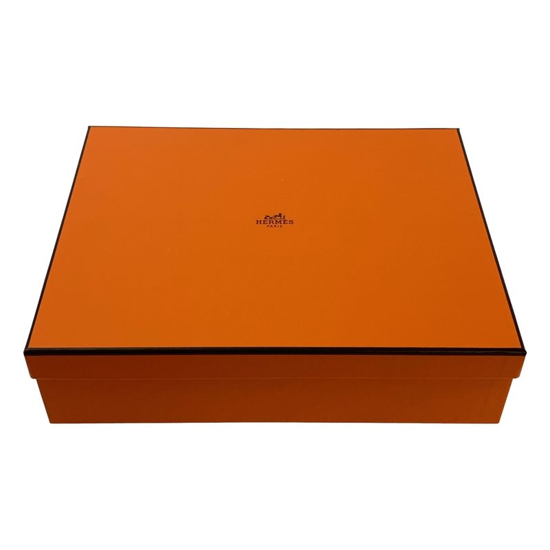 Hermes Oran Sandales Oran Leather Sandals - 37 - Black - Women