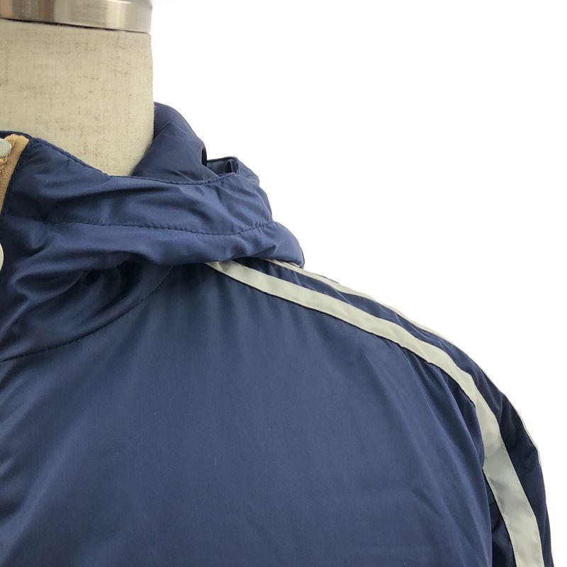 Gucci | × Adidas Trefoil Logo Zip Parachute Pullover | 46 | Navy | Men's