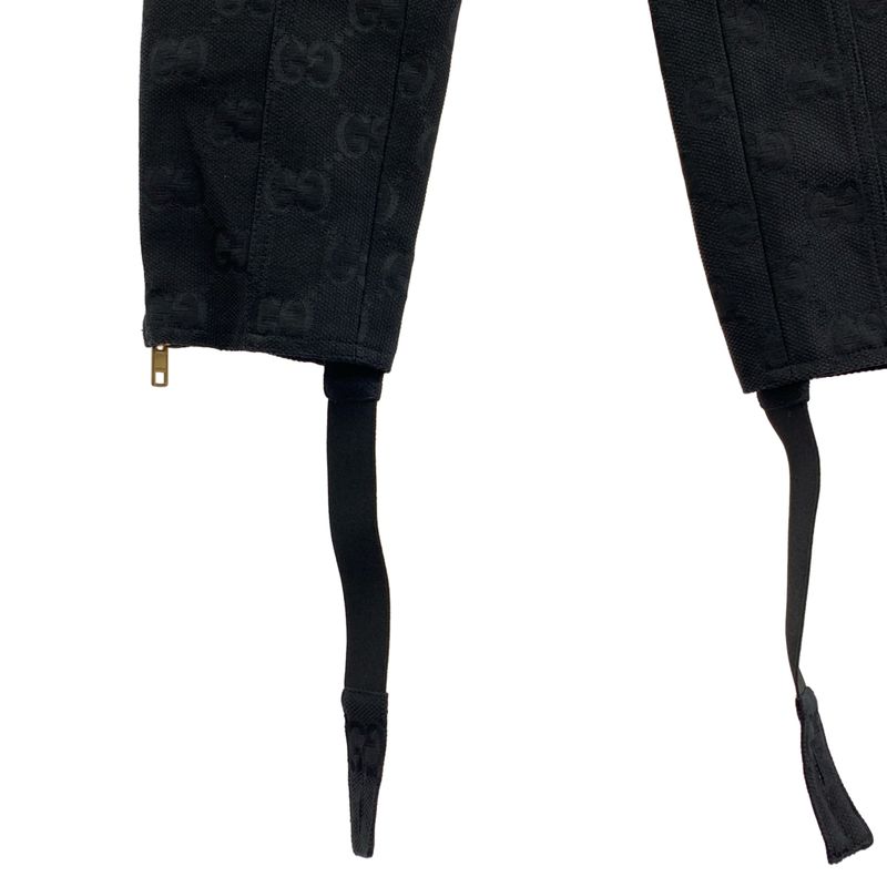 Gucci | 2022ss | Monogram Pants Jacquard GG Logo Hem Zip Adjuster Pants | 38 |