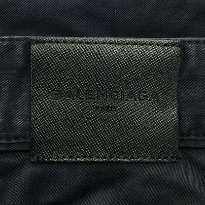 Balenciaga - Cotton Skinny Pants - 28 - Black - Men's
