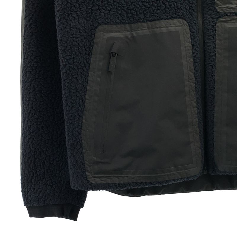 Prada | Recycled Fleece Technical Jacket - S - Black - Men's