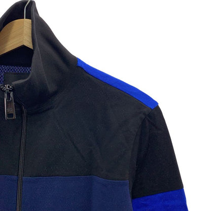 Prada - High Neck Striped Track Jacket - XS - Black Blue - Men's