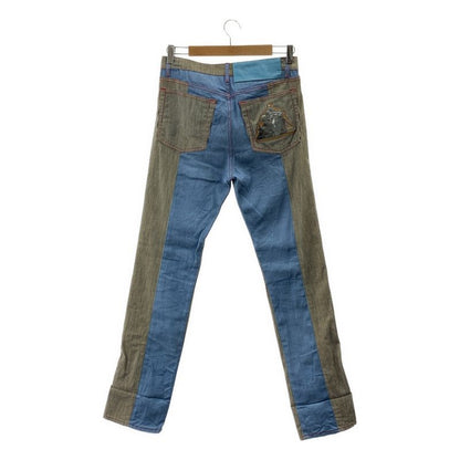 Loewe - Denim Hickory Slim Fit Pants - 36 - Indigo - Mens