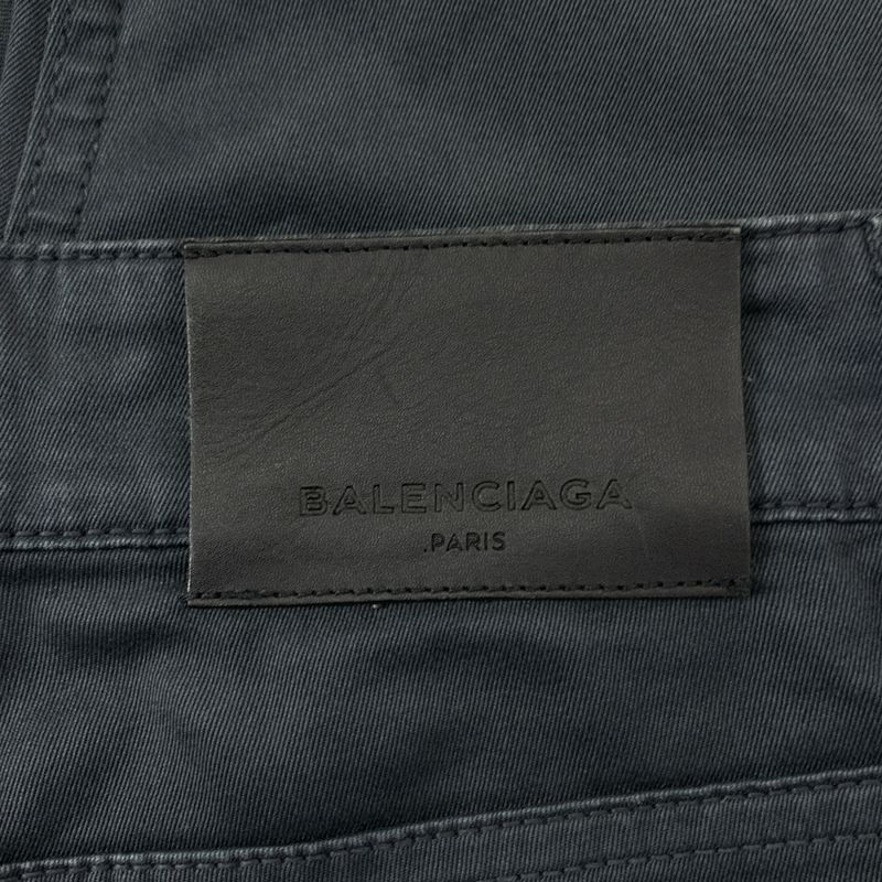 Balenciaga - Cotton Skinny Pants - 28 - Charcoal - Men's