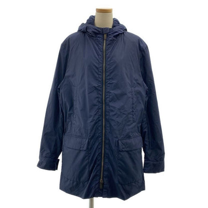 Fendi | Nylon Logo Zip Drawstring Overcoat Hoodie Cable Knit Fully Lined | 48 |