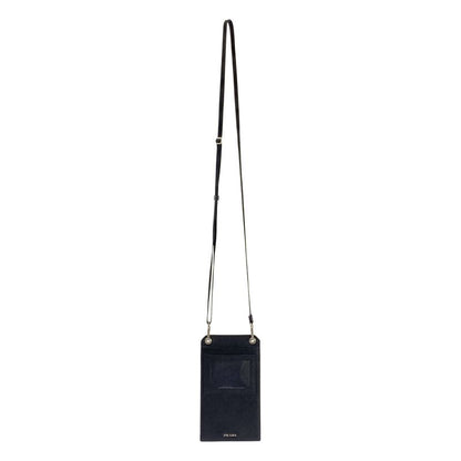 Prada - Saffiano Leather Phone Pouch - Black - Men's