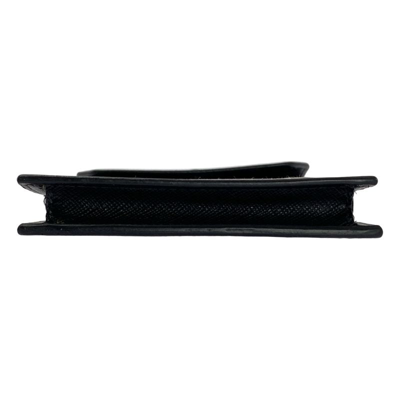 Prada - Saffiano Leather Phone Pouch - Black - Men's