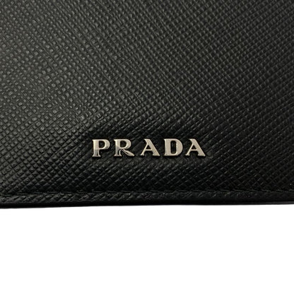 Prada - Saffiano Leather Phone Pouch - Black - Men's