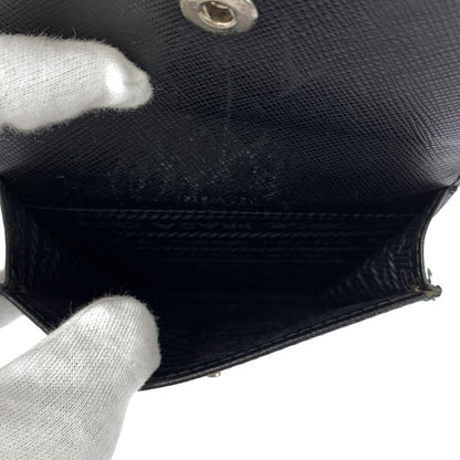 Prada - Saffiano Leather Phone Pouch - Black - Men's