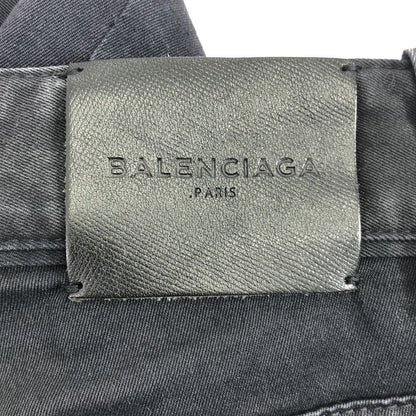 Balenciaga - Cotton Skinny Pants - 28 - Black - Men's