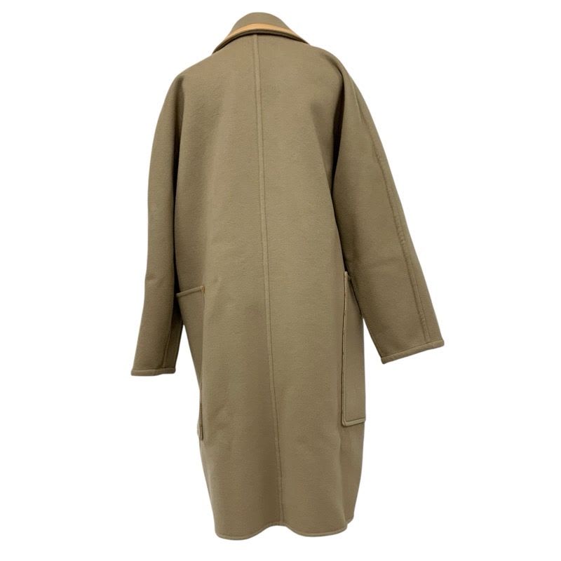 Louis Vuitton Removable Color Double Face Coat Monogram Outerwear Brown