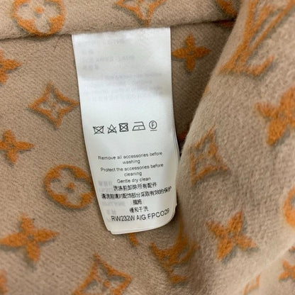 Louis Vuitton Removable Color Double Face Coat Monogram Outerwear Brown