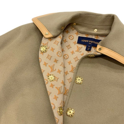 Louis Vuitton Removable Color Double Face Coat Monogram Outerwear Brown