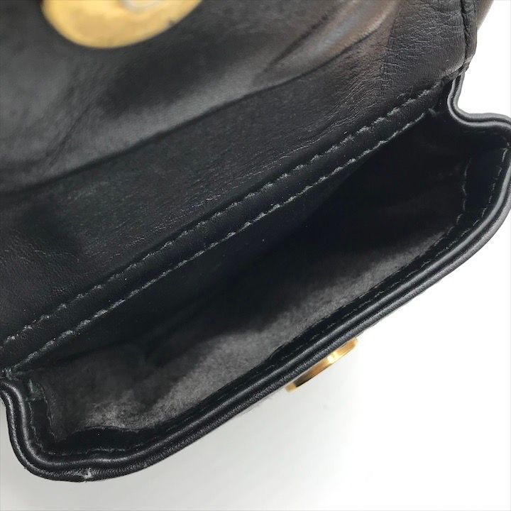 Gucci Bamboo Leather Sherry Backpack Black
