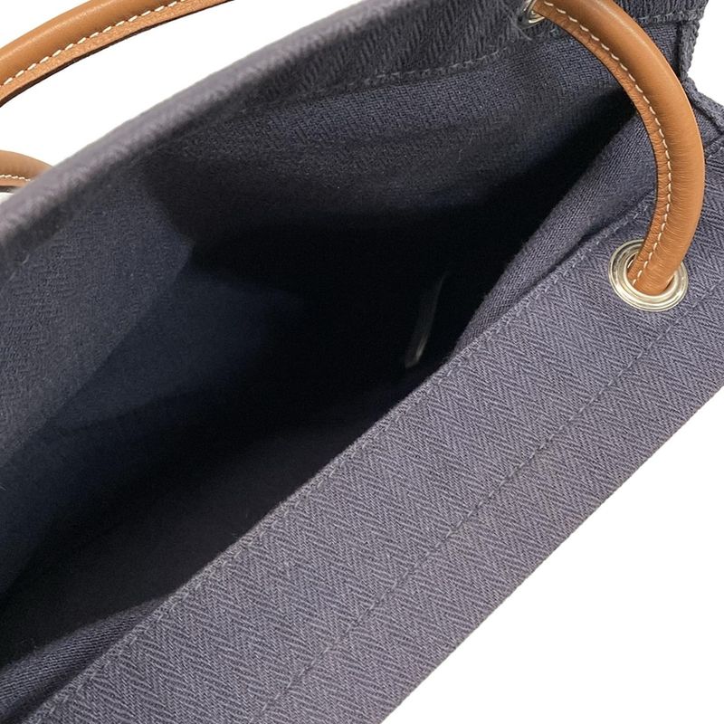 Hermes Shoulder Bag Aline MM Blue Indigo X Rouge X Fauve