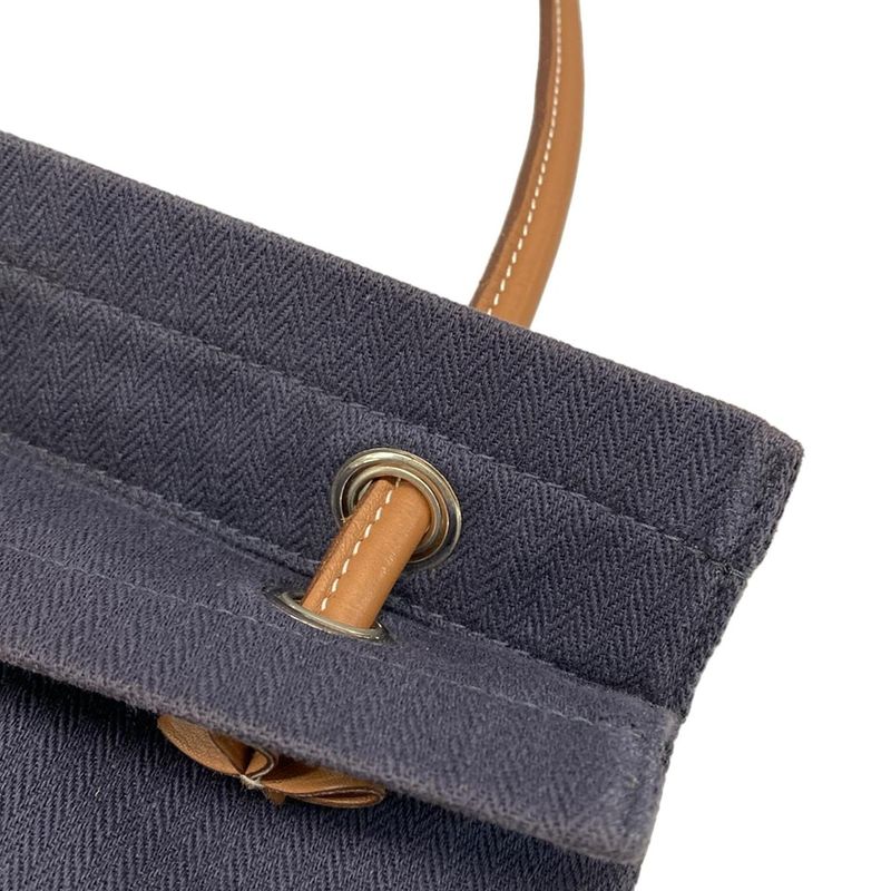 Hermes Shoulder Bag Aline MM Blue Indigo X Rouge X Fauve