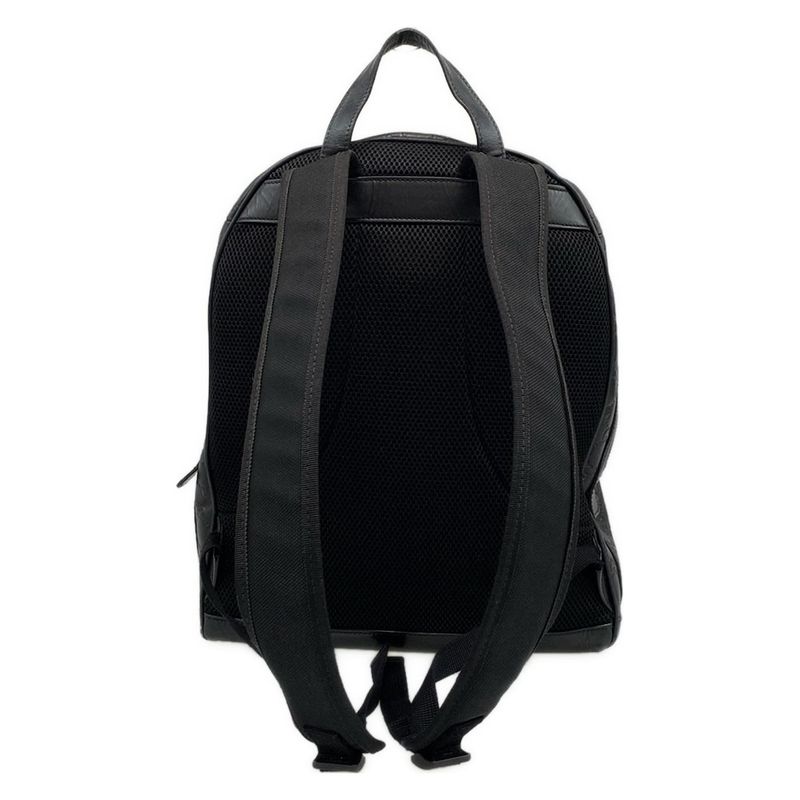 Gucci Backpack Sac Cima Line 406370 Black Leather