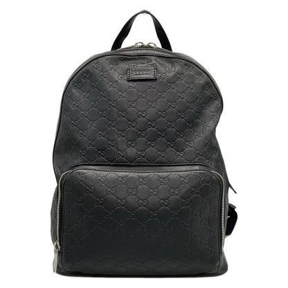 Gucci Backpack Sac Cima Line 406370 Black Leather