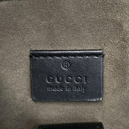 Gucci Backpack Sac Cima Line 406370 Black Leather